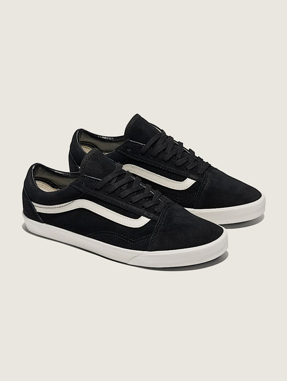 Vans Black Low-Top Skate Sneakers with White Side Stripe 9W 7.5M